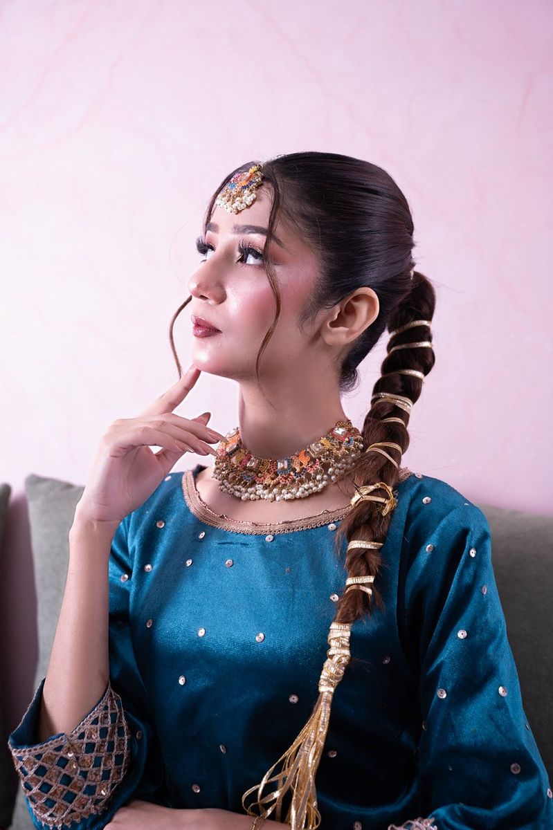 Hair styling at Aini's Salon