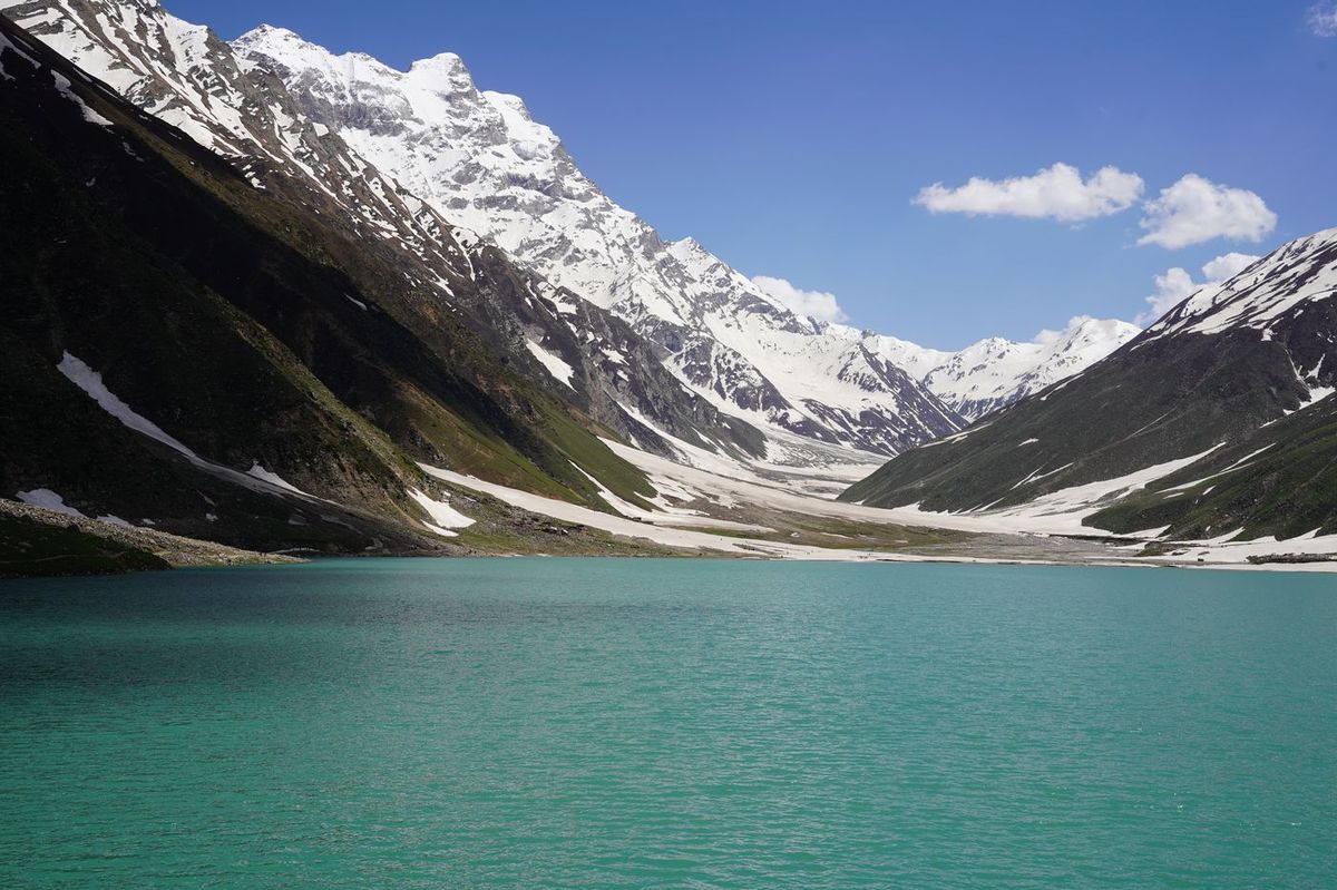 A lake in the northern areas